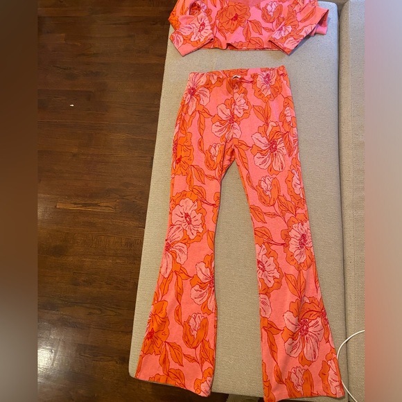 Zara Jacquard Orange & Pink Set - Picture 6 of 6